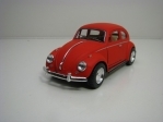  Volkswagen Beetle Classic 1967 Matto Red 12,5 cm Pull back 1:32 Kinsmart 